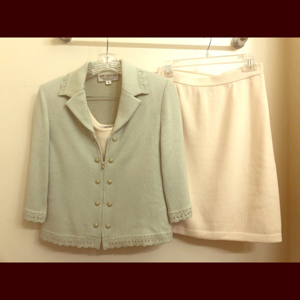 ST. JOHN JACKET, TANK, AND SKIRT